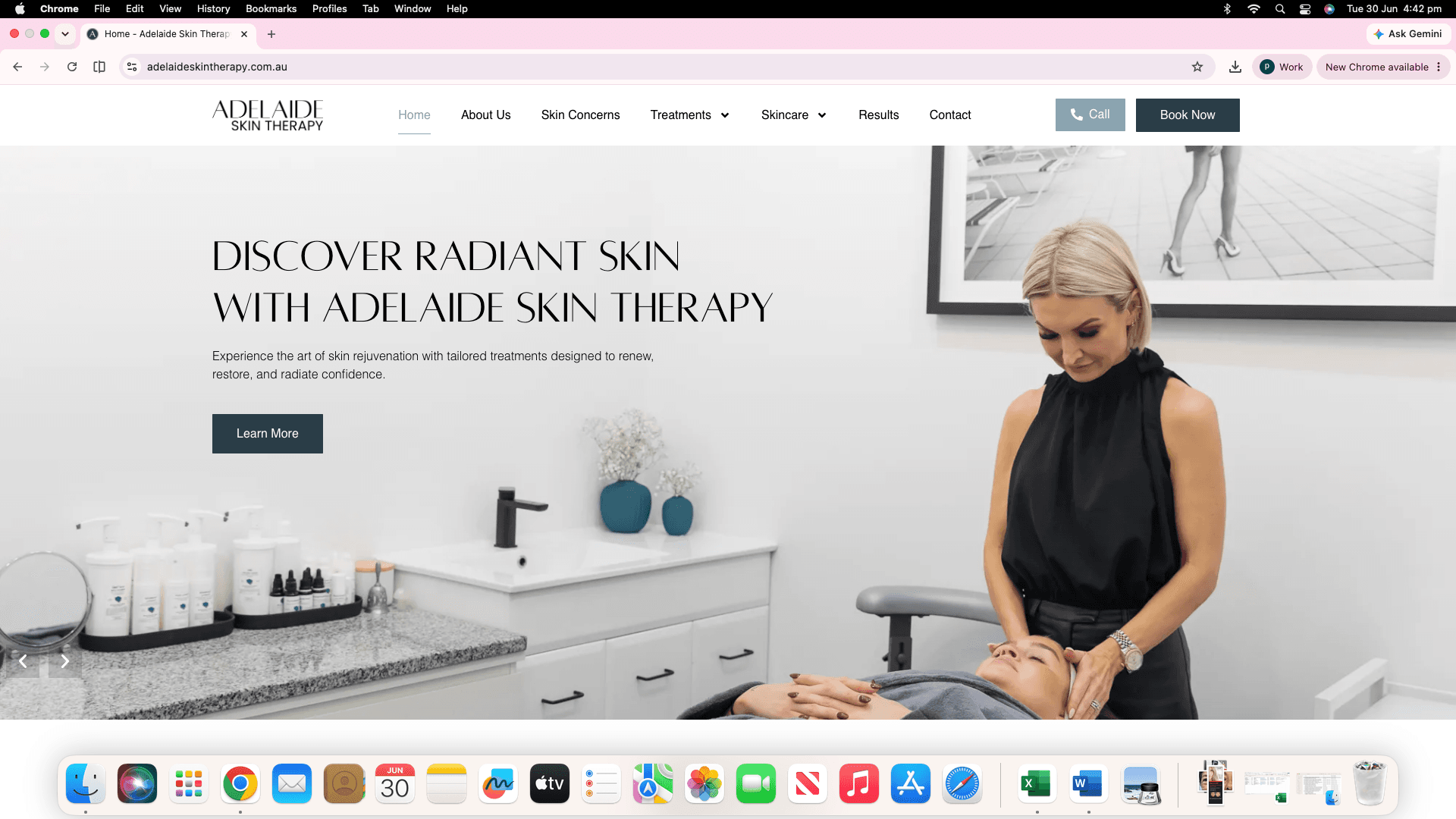 Adelaide Skin Therapy clinic interior