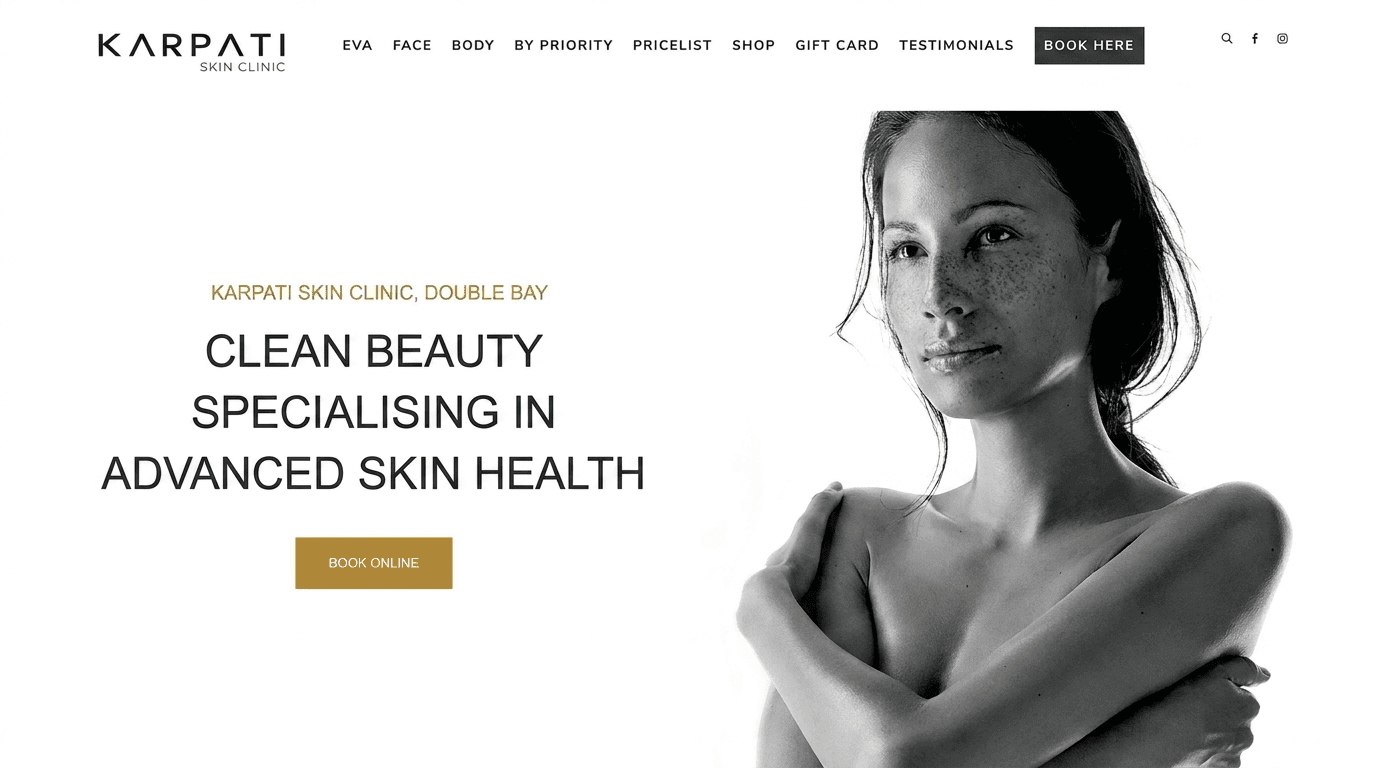 Eva Karpati Skin Clinic clinic interior