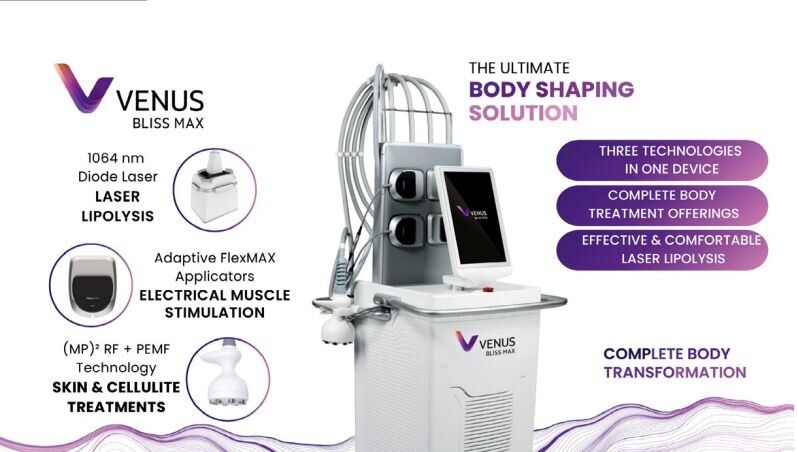 Venus Bliss MAX body-shaping platform